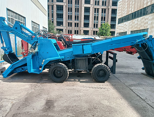 二手80型加長臂帶折疊輪胎皮帶機